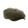 Casquette Hatteras Essex Harris Tweed Stetson Par Traclet Reference : 19263| Chapellerie Traclet