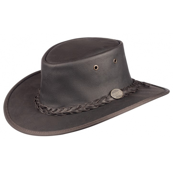 Kangaroo Leather Hat - Sundowner Barmah