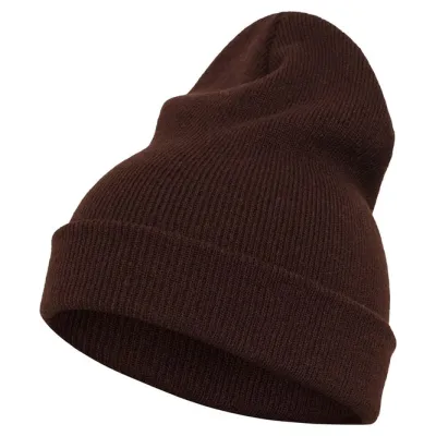 Bonnet Long Tutendo Acrylique Marron - Traclet