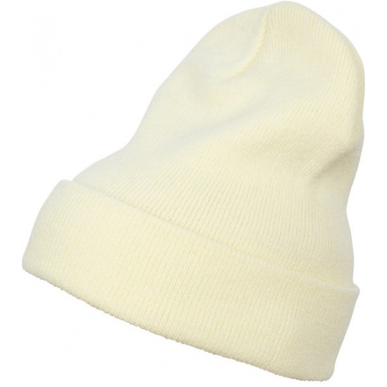 Long White Acrylic Tutendo Beanie - Traclet