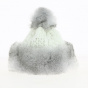 Tania White Pompom Beanie - Starling