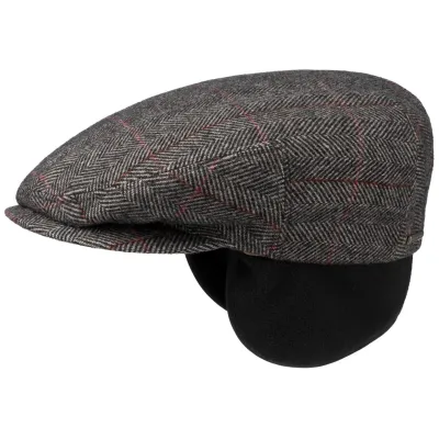 Casquette Kent EF Marron Cache-Oreilles - Stetson