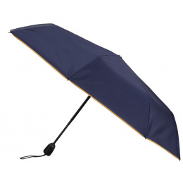 Parapluie Femme Marine Finition Moutarde - Piganiol
