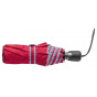 Women's Opal Red Umbrella with Striped Finish - Piganiol
