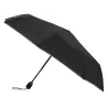 Women's Opal Black Umbrella with Striped Finish - Piganiol Reference: 19304| Traclet Hat Shop