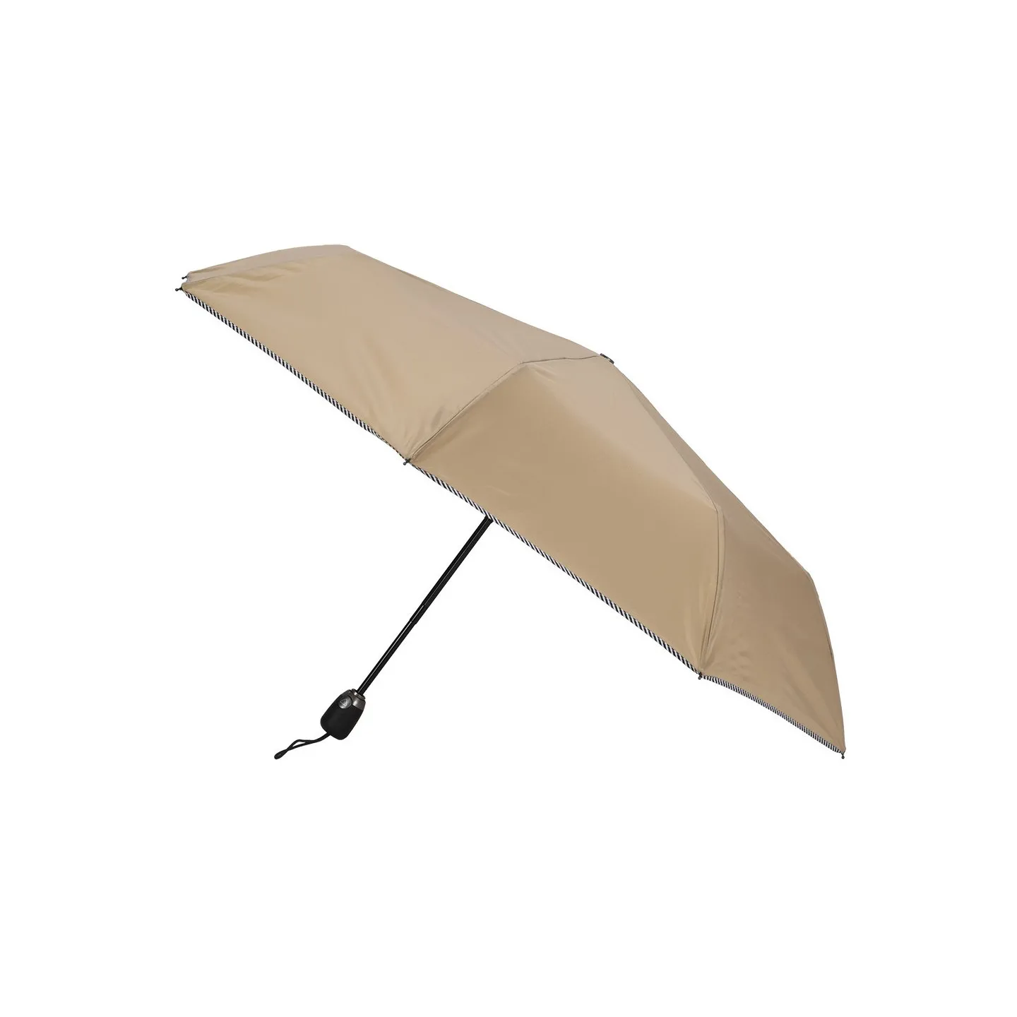 Women's Umbrella Opal Beige Striped Finish - Piganiol Reference: 19305| Traclet Hat Shop