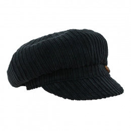 Velvet gavroche cap