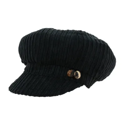 Casquette Gavroche Sophie Velours Noir - Traclet