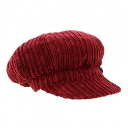 Sophie Velvet Newsboy Cap Sea Green - Traclet