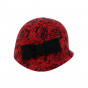 Chapeau cloche rouge Manon