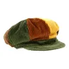 Casquette Gavroche Ecovel Patchwork - Traclet Reference : 19317| Chapellerie Traclet