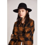 Silverton Brown Wool Fedora Hat Scippis - Traclet