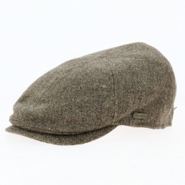 Napoli shetland earflap cap Taupe - Traclet