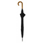 Golf Walking Stick Umbrella Black - Piganiol