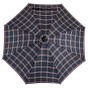Parapluie Canne Femme Rouge Finition Marinière - Piganiol