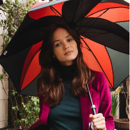 Women's Rosac Walking Stick Umbrella - Piganiol
