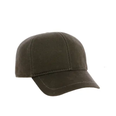 Waterproof olive Baseball Cap | Reference: 17850| Chapellerie Traclet