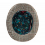 Grey Velvet Wool Bowler Hat - Alfonso d'Este