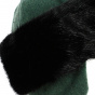Chamonix Fur Toque - Fir Green