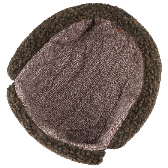 Verona Faux Fur Ushanka Black & Brown - Stetson Verona Faux Fur Ushanka Black & Brown - Stetson