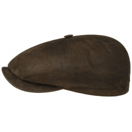 Casquette Hatteras Lamb Nappa Jadon Cuir - Stetson