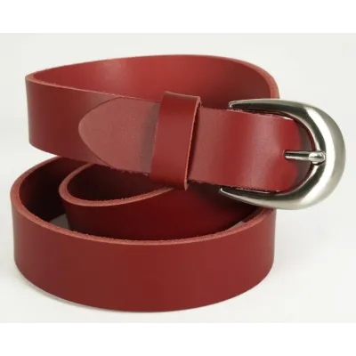 Ceinture Femme Giorgia Cuir Rouge - Traclet