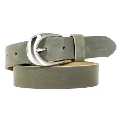 Ceinture Femme Giorgia Cuir Kaki - Traclet
