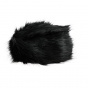 Women's Courchevel Black Beanie - Traclet