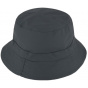 Reversible Rain Bucket Hat Boby Black - Traclet