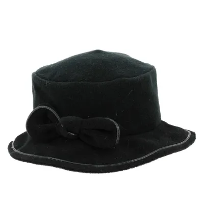 Chapeau Bob polaire noir - Traclet