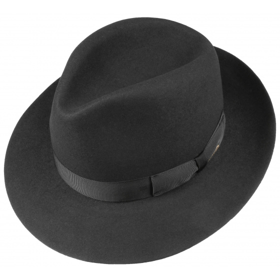 Chapeau Feutre Poil Bogart Penn Noir - Stetson