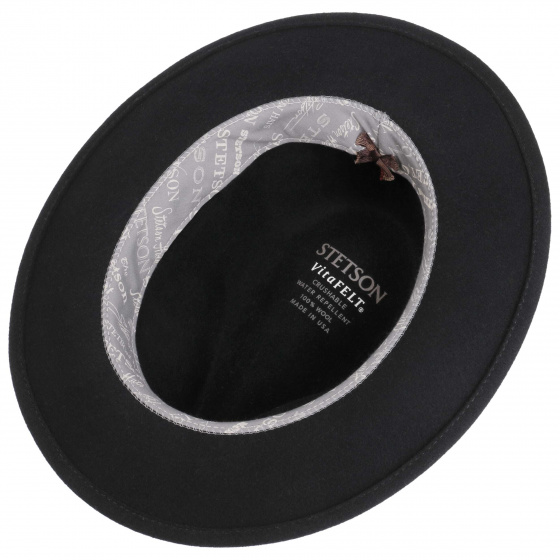 Vitafelt Newark black hat - Stetson