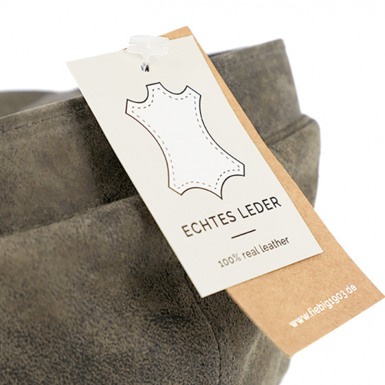 Casquette Plate Manatee Cuir Vintage - Traclet