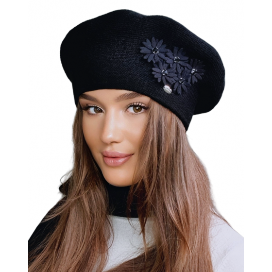 Women's Tala Black Beret - Traclet