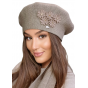 Women's Afrah Navy Beret - Traclet