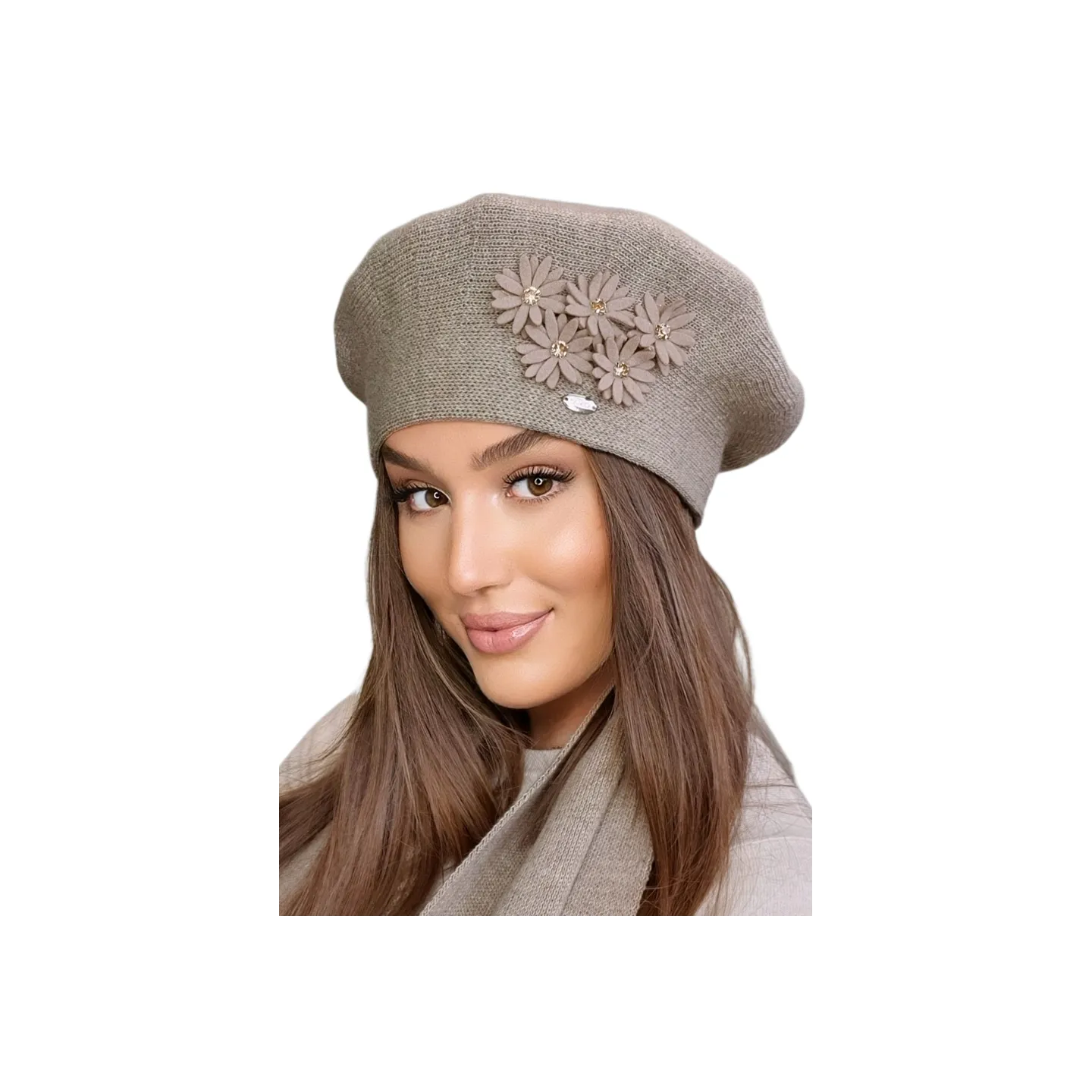 Béret Femme Tala Beige - Traclet