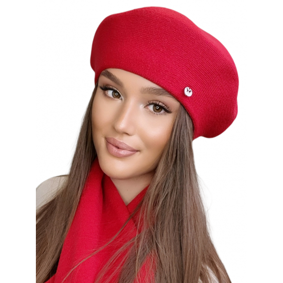 Women's Afrah Navy Beret - Traclet