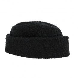 Astrakhan imitation toque