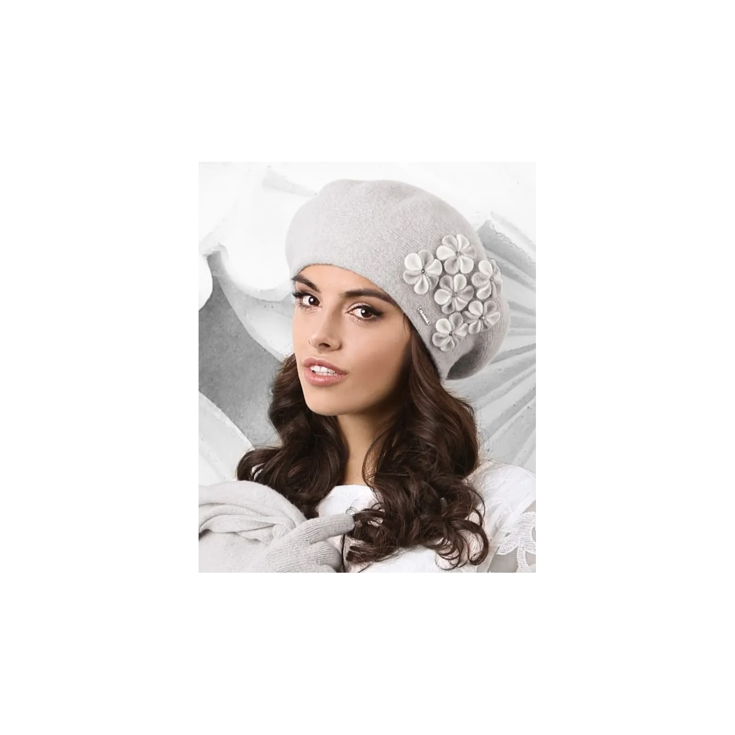 Béret Femme Alice Laine Gris - Traclet