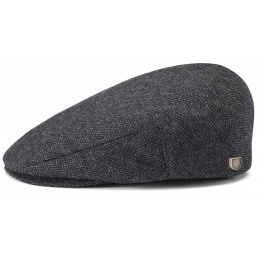 Hooligan Cap Black Gray - Brixton