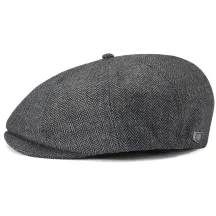 Brixton Brood Brown Herringbone Beret Cap Reference: 2255 | Traclet Hat Shop