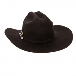 Western Cattleman Brown Felt Hat - American Hat Makers