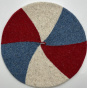 Patriotic Tricolor Beret - Le Béret Français