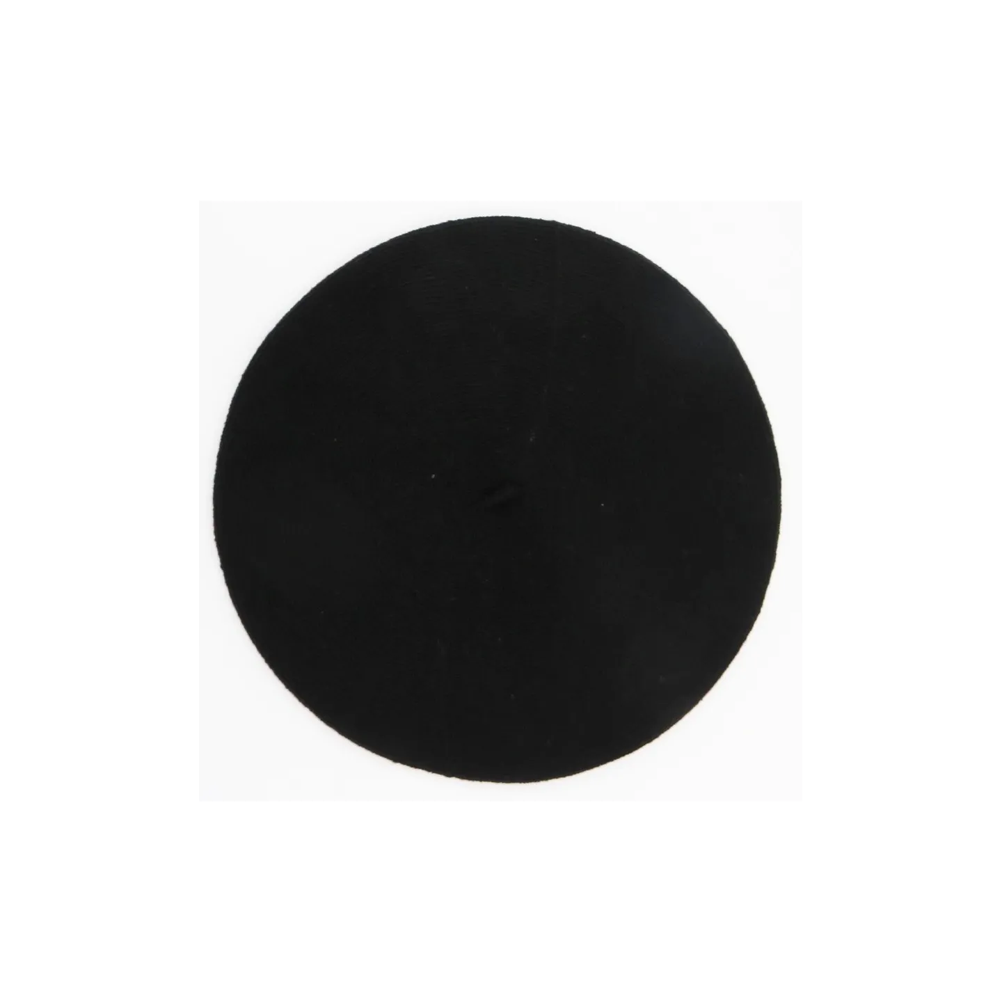 Béret Classique Coton Bio Noir - Le Béret Français Reference : 19434| Chapellerie Traclet