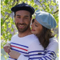 Classic Organic Cotton Beret in Navy - Le Béret Français