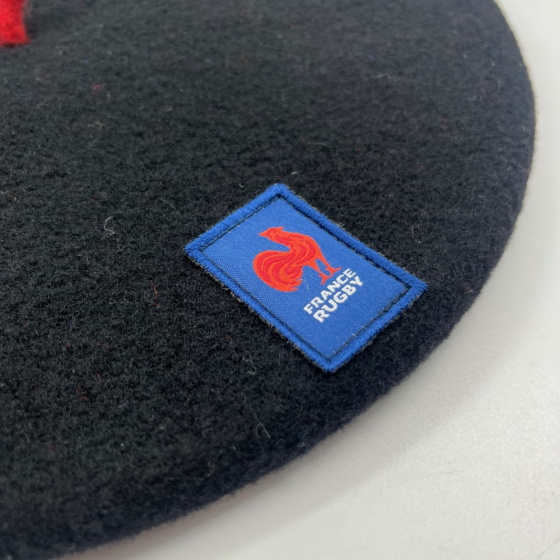 Béret Officiel De Rugby Noir - Le Béret Français
