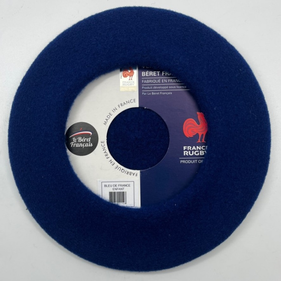 Official Kids Blue Rugby Beret - Le Béret Français