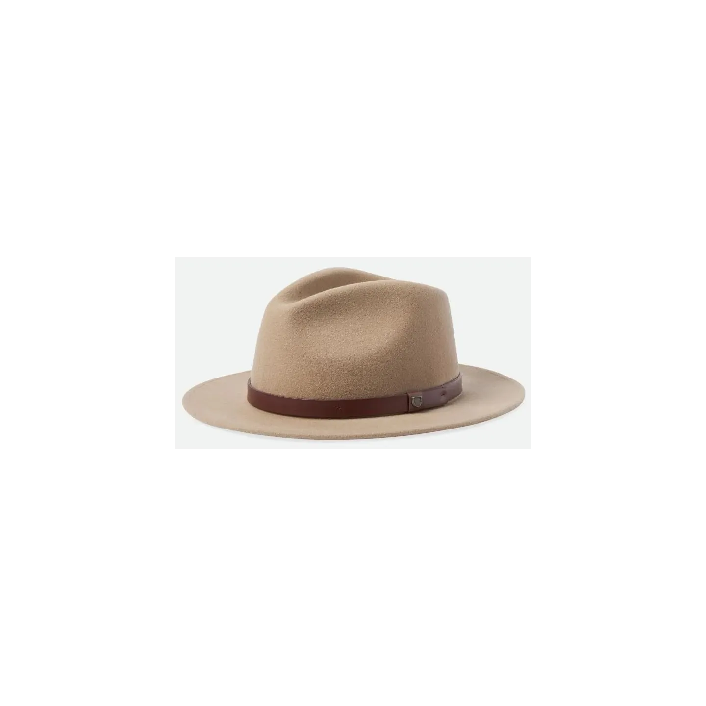 Chapeau Messer Feutre Laine Sand - Brixton Reference : 19447| Chapellerie Traclet
