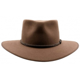 Cattleman brown felt hat - Akubra