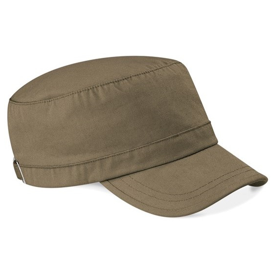 Khaki Cotton Army Cap - Beechfield